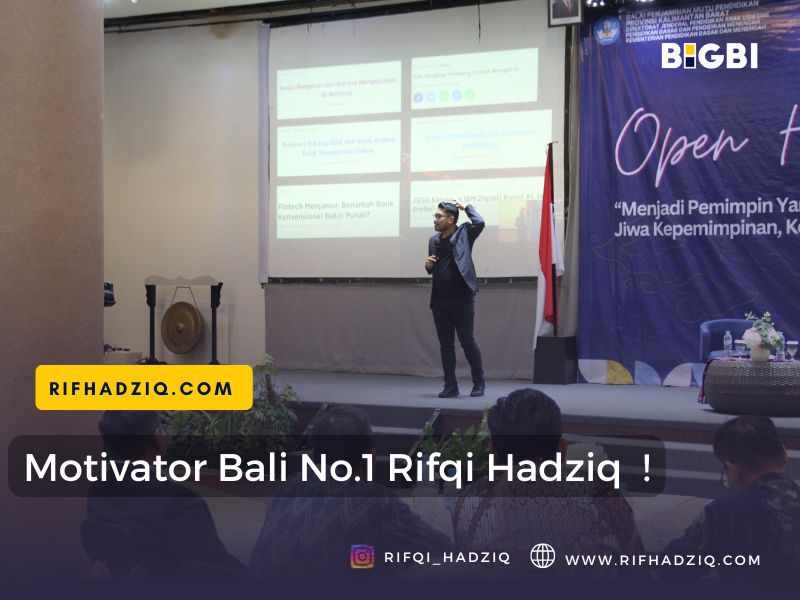 motivator bali lucu terbaik rifqi hadziq untuk karyawan perusahaan anda 